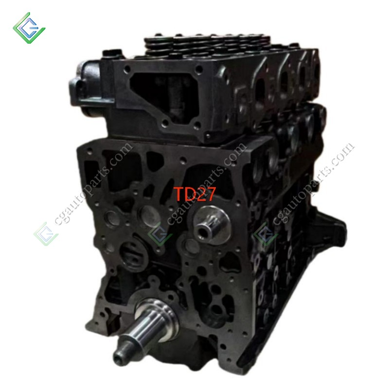 قطع غيار السيارات Td27 Td27D 2.7L L4 مجموعة كتلة المحرك الديزل الجديدة لنيسان بيك أب تيرانو SUV حافلة خفيفة شاحنة خفيفة