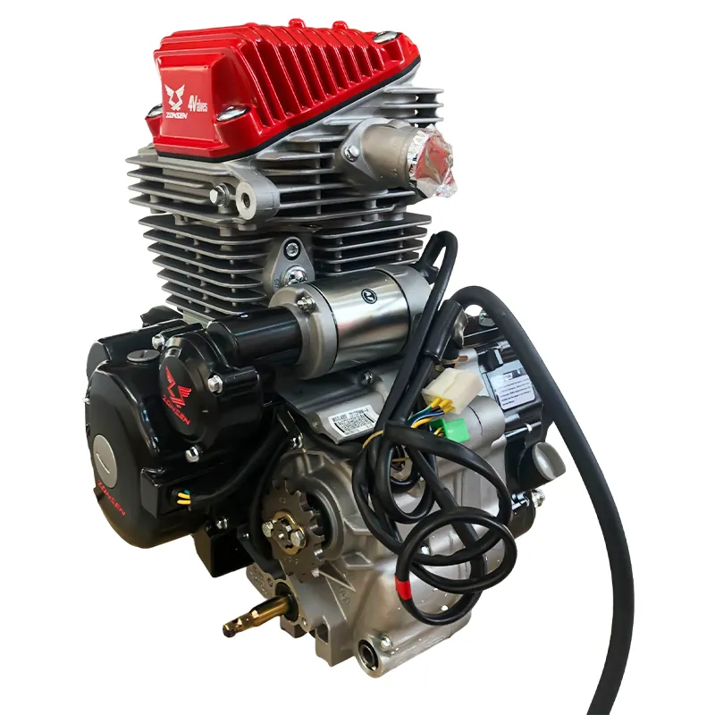 Zs172fmm-6 زونغشن CB250r 4-Valves مجموعة محرك عالي الأداء سوهوك دراجة نارية 250cc محرك دراجة نارية خارج الطريق بتبريد هوائي