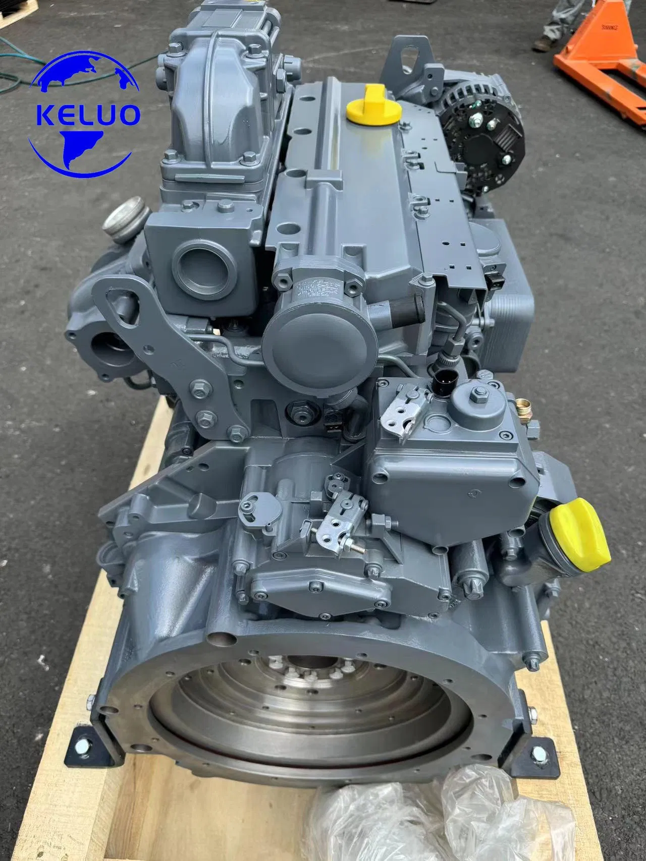 Bf4m2012 محرك ديزل صغير مستعمل 100HP 4 أسطوانة مبردة بالماء لجرار زراعي سيارة