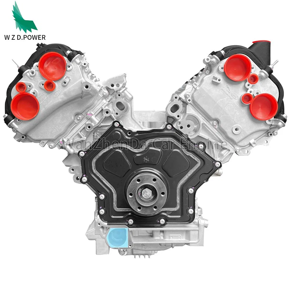 مواد أصلية V8 تجميع محرك السيارة 508pn 508PS لسيارات لاند روفر جاكوار رينج روفر سبورت محرك طويل الأمد