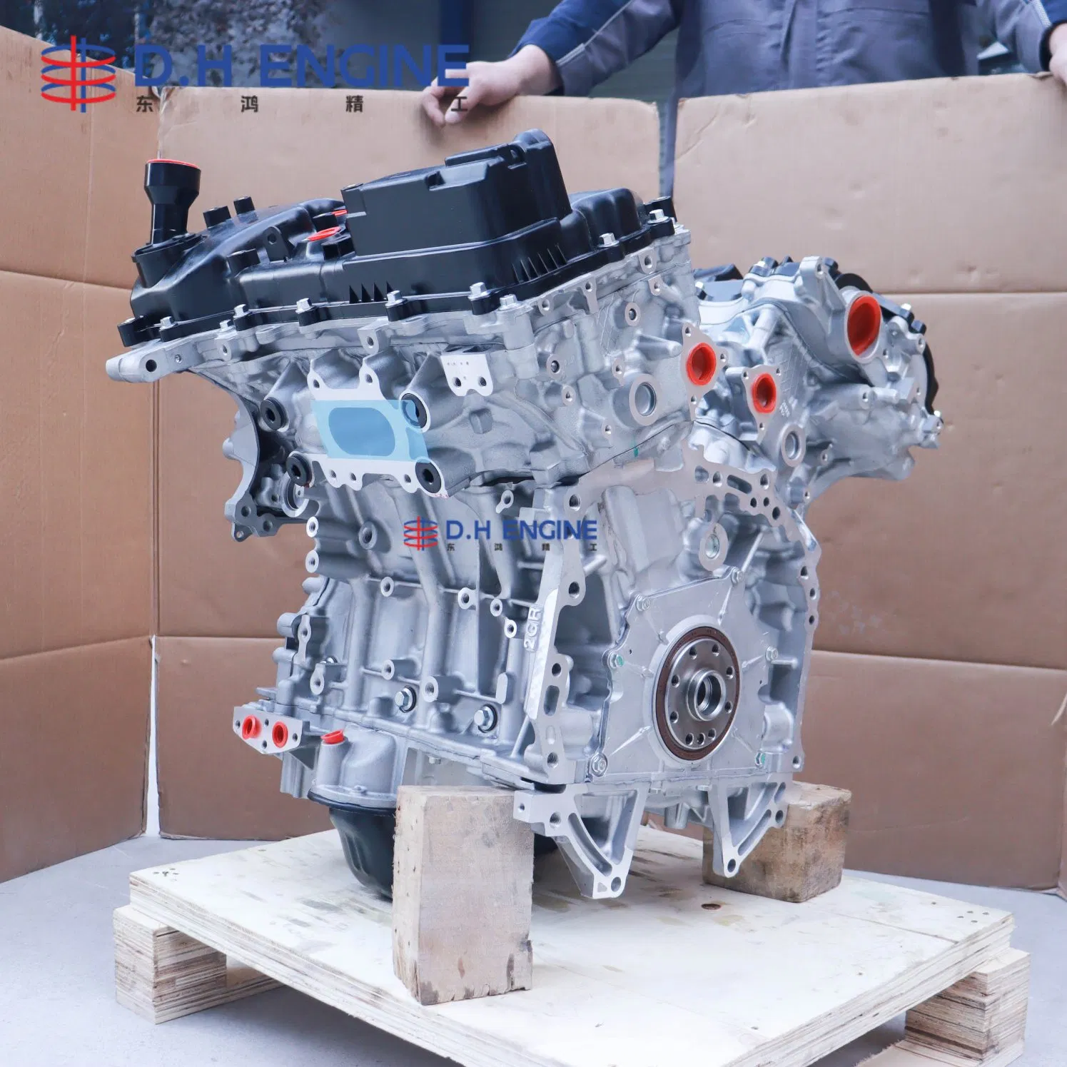 100% تم اختبار 2gr-Fe 3.5L V6 كتلة المحرك الطويلة لسيارة تويوتا سيينا وهايلاندر وكامري لقطع غيار إصلاح واستبدال المحرك