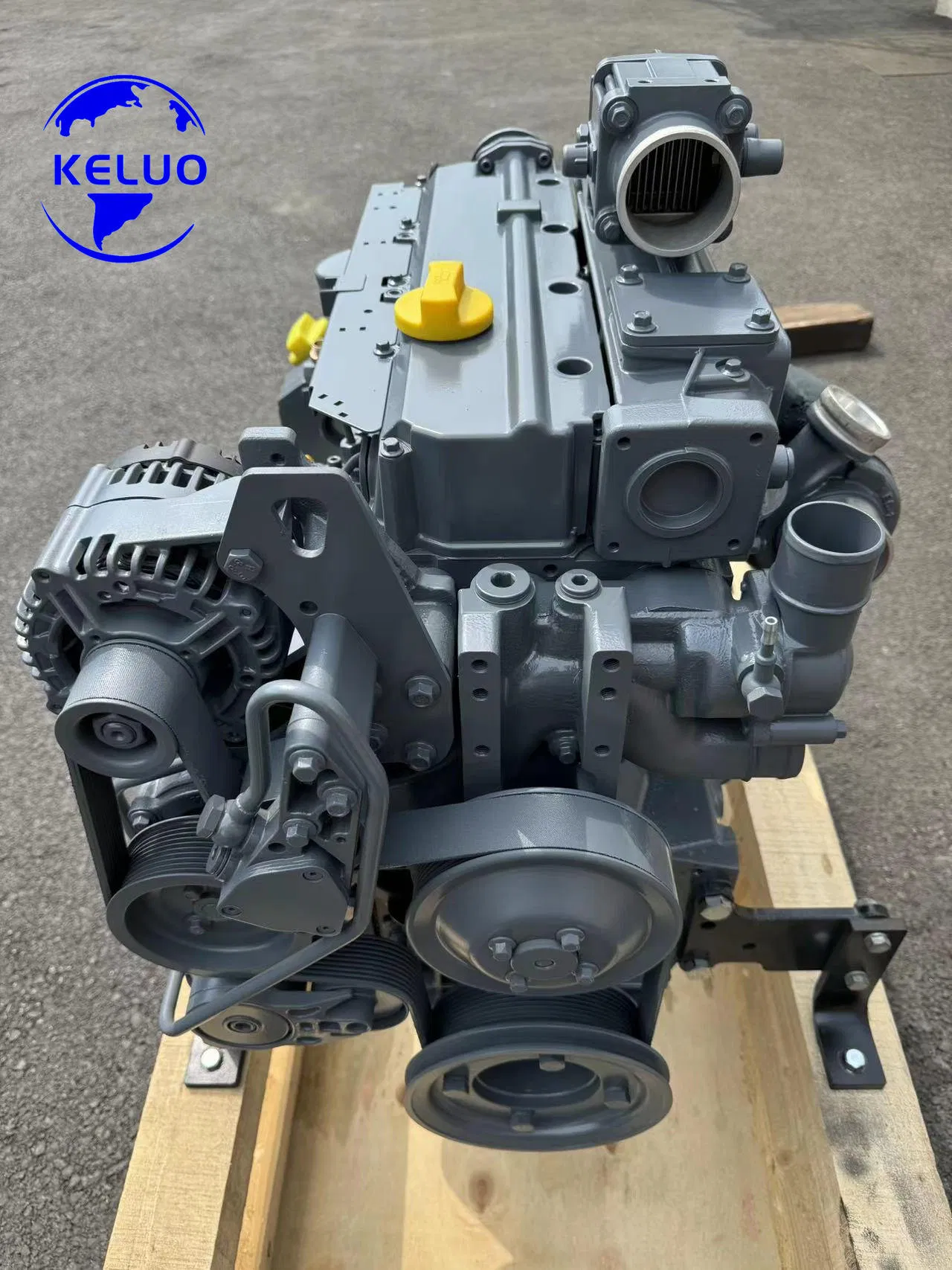 Bf4m2012 محرك ديزل صغير مستعمل 100HP 4 أسطوانة مبردة بالماء لجرار زراعي سيارة