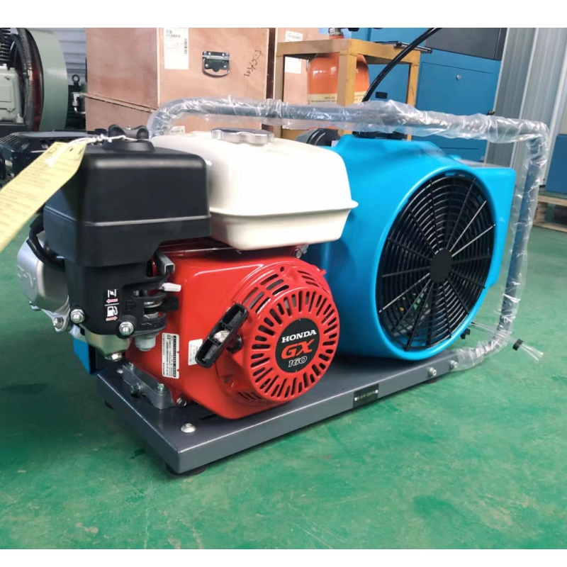 Hbbc-100 بنزين كهربائي عالي الضغط 300bar 30MPa ضاغط هواء محمول للتنفس