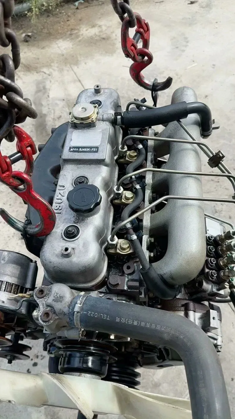 محرك ديزل 4jb1 2.8L بقوة 57 كيلوواط لاستبدال شاحنة بيك أب / سيارة رياضية متعددة الأغراض