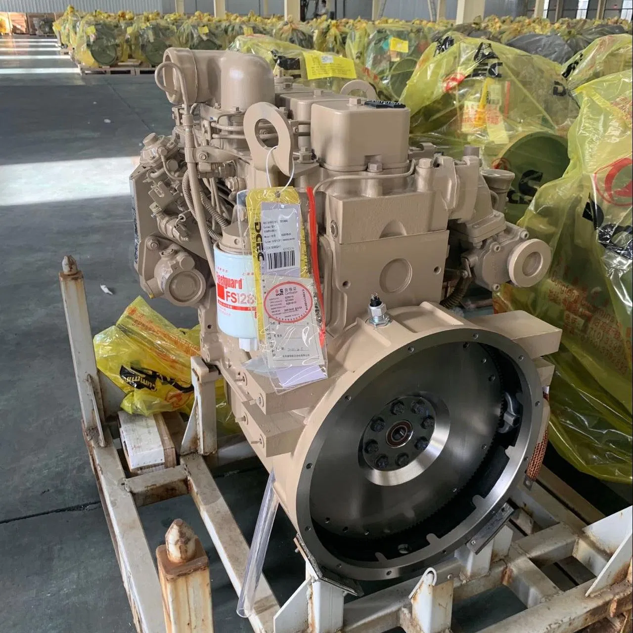 دونغفنغ منغشي بيك أب مركبة مستعملة صغيرة محرك ديزل مستعمل B150 3.9L 4 مجموعة محرك ديزل أسطواني 150HP Eqb150