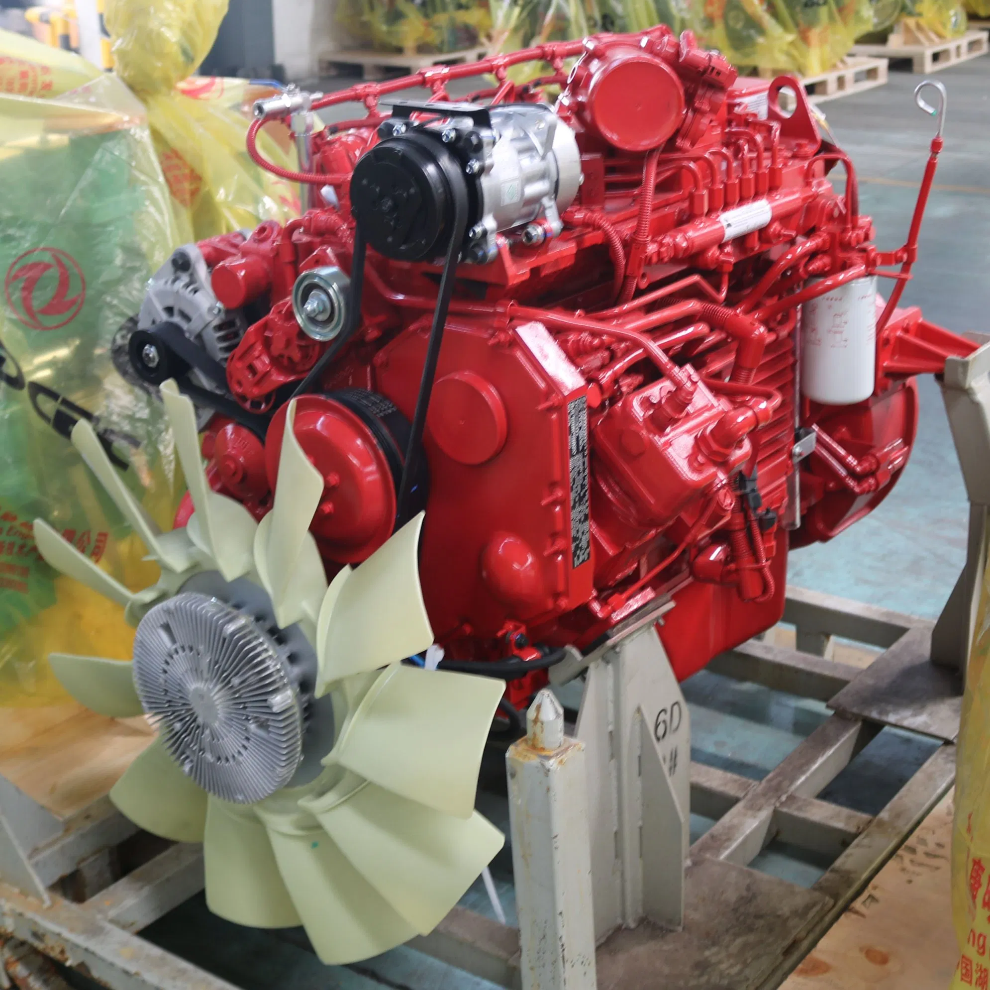 6 أسطوانة 5.9L Isb210 50 مجموعة محرك مركبة تجارية محرك ديزل مرحلة الانبعاثات V لشاحنة دونغفنغ محرك دفع