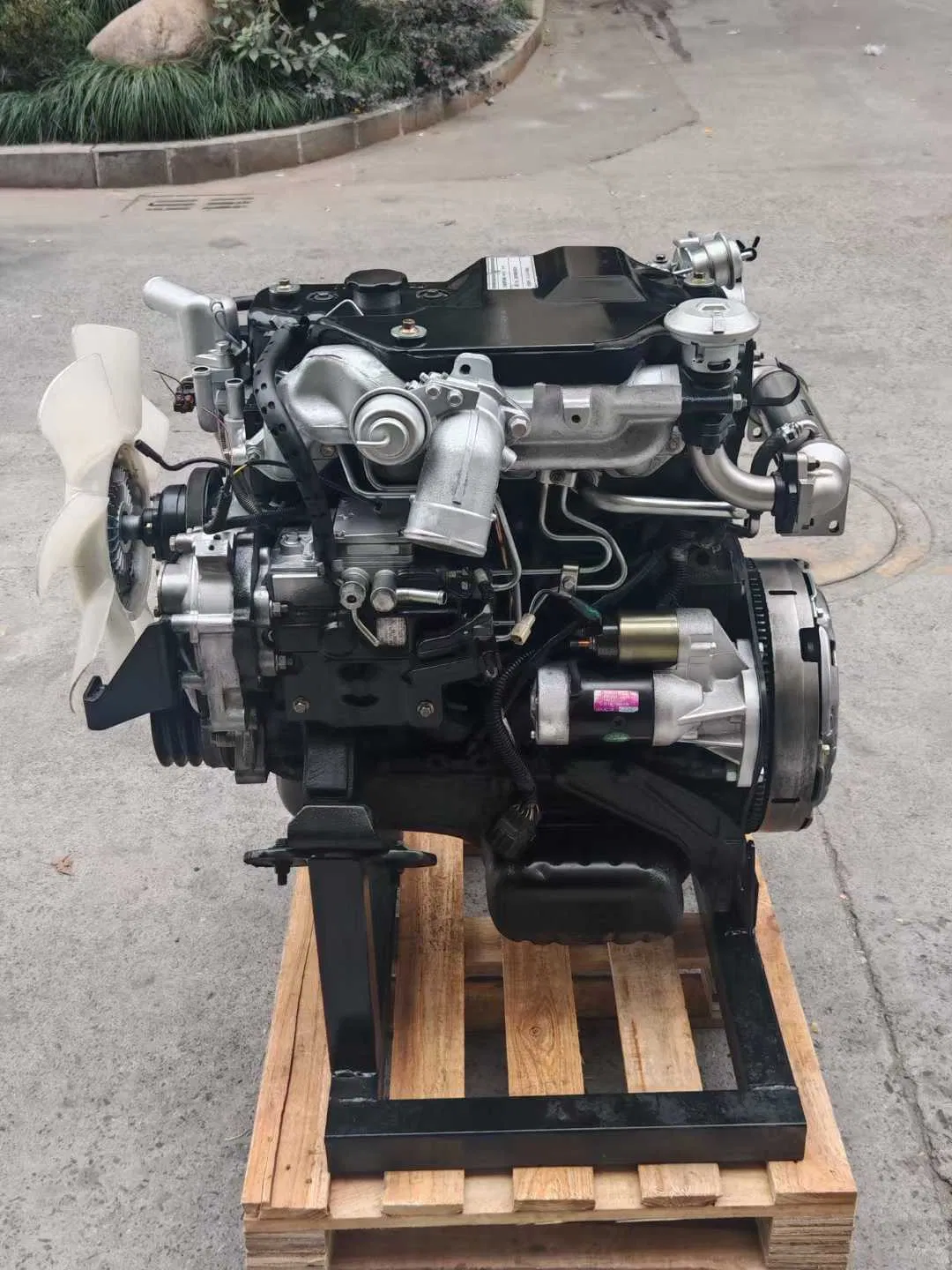 3L 4-Cylinder إيسوزو 4jh1 محرك ديزل مع توربو للمركبات التجارية