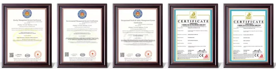 Certificates