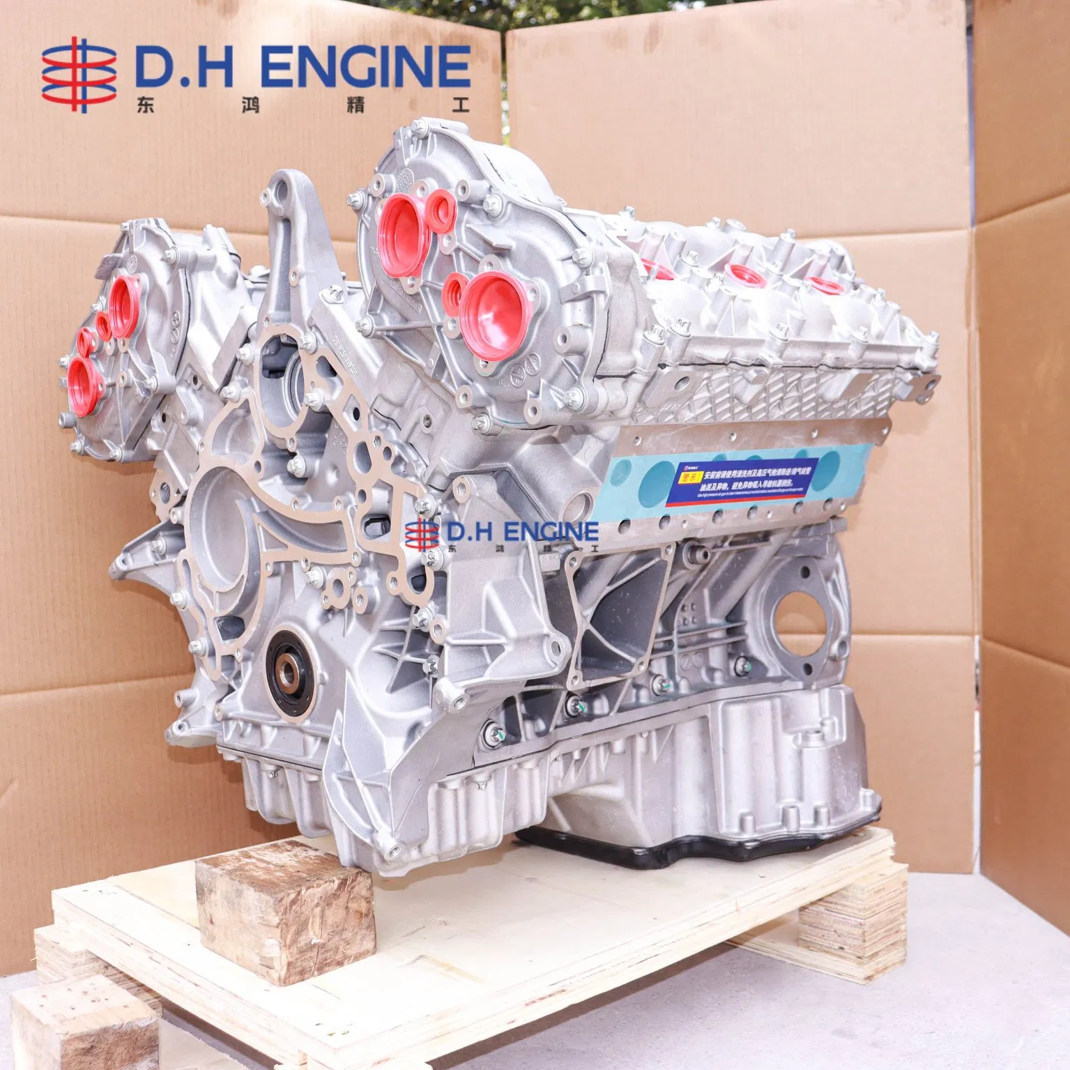 مرسيدس بنز M272 محرك 3.0L V6 كتلة المحرك الطويلة لمحرك السيارة 2996cc البنزين لـ E300 C300 Glk300