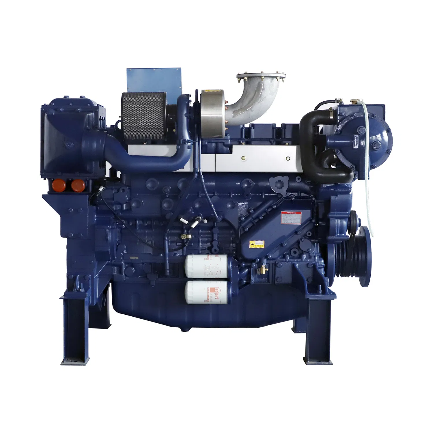 محرك ديزل بحري مزود بشاحن توربيني وبدء كهربائي وتبريد مائي من علامة تجارية مميزة 240HP