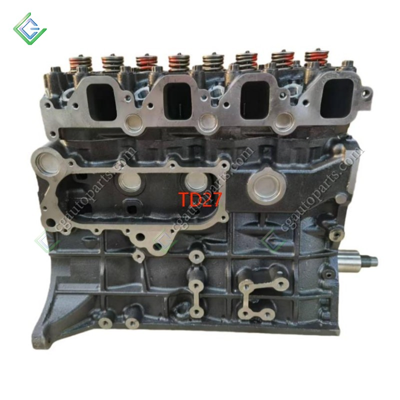 قطع غيار السيارات Td27 Td27D 2.7L L4 مجموعة كتلة المحرك الديزل الجديدة لنيسان بيك أب تيرانو SUV حافلة خفيفة شاحنة خفيفة