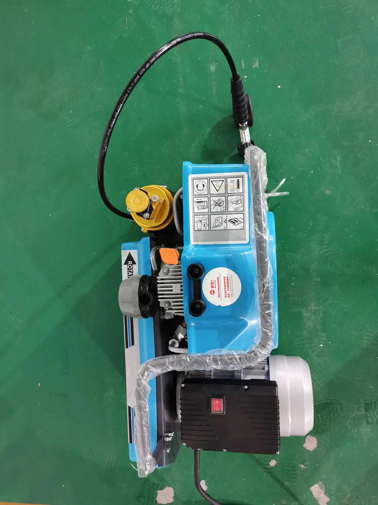 4500psi 100L/Min ضاغط هواء عالي الضغط للتنفس تحت الماء، بي سي بي، كرة الطلاء