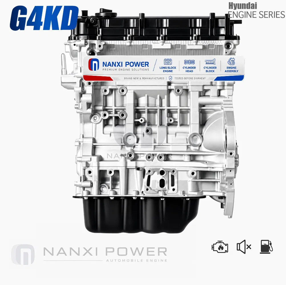 G4kd محرك بنزين ذو صمامات متغيرة 2.0L كتلة طويلة بديلة لهيونداي IX35 محرك سيارة