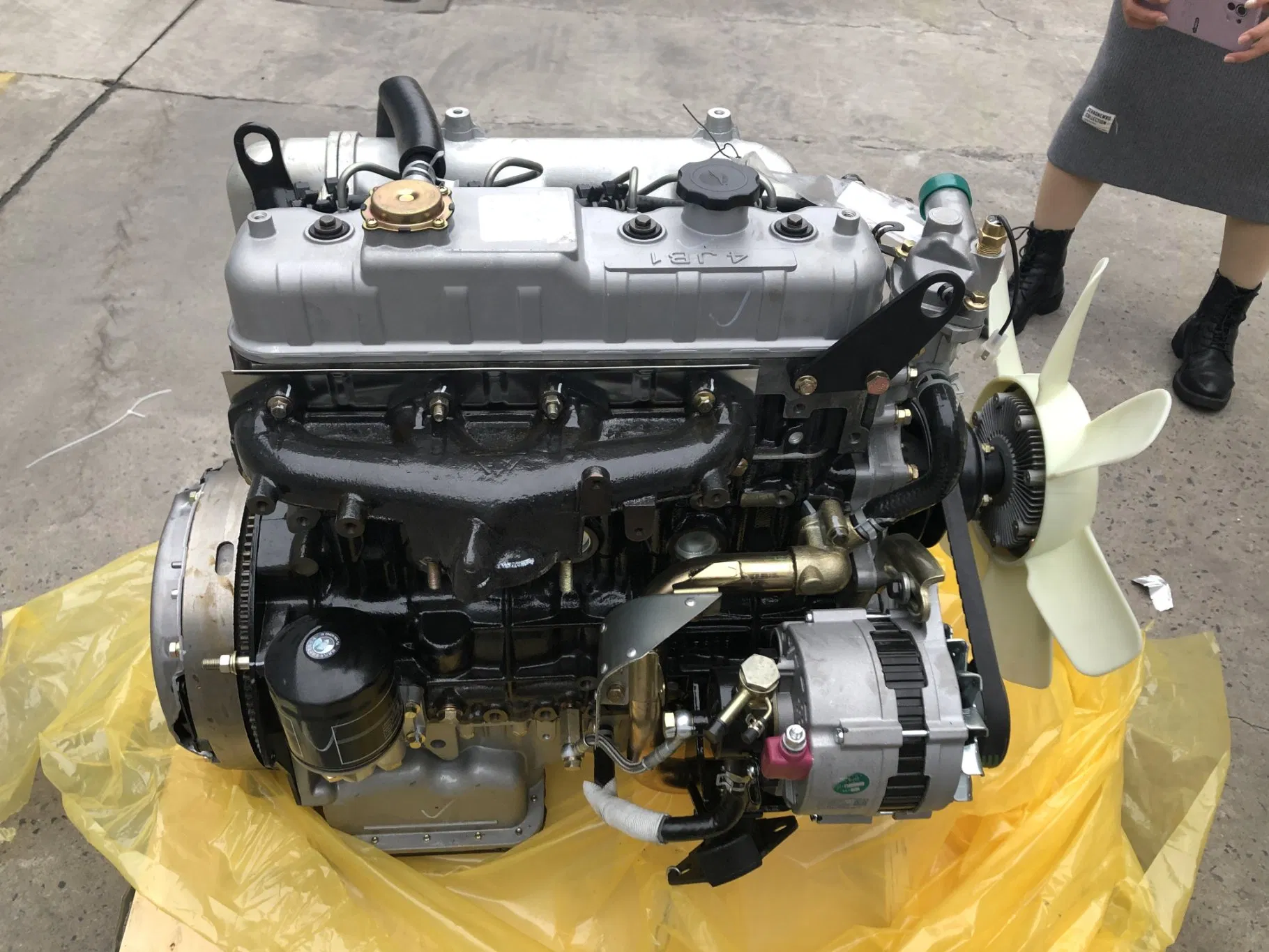 4jb1/4jb1t 4 شاحنة ضربات SUV مجموعات المحركات 68kw 3600rpm آلات الشاحنات الخفيفة سهلة التشغيل