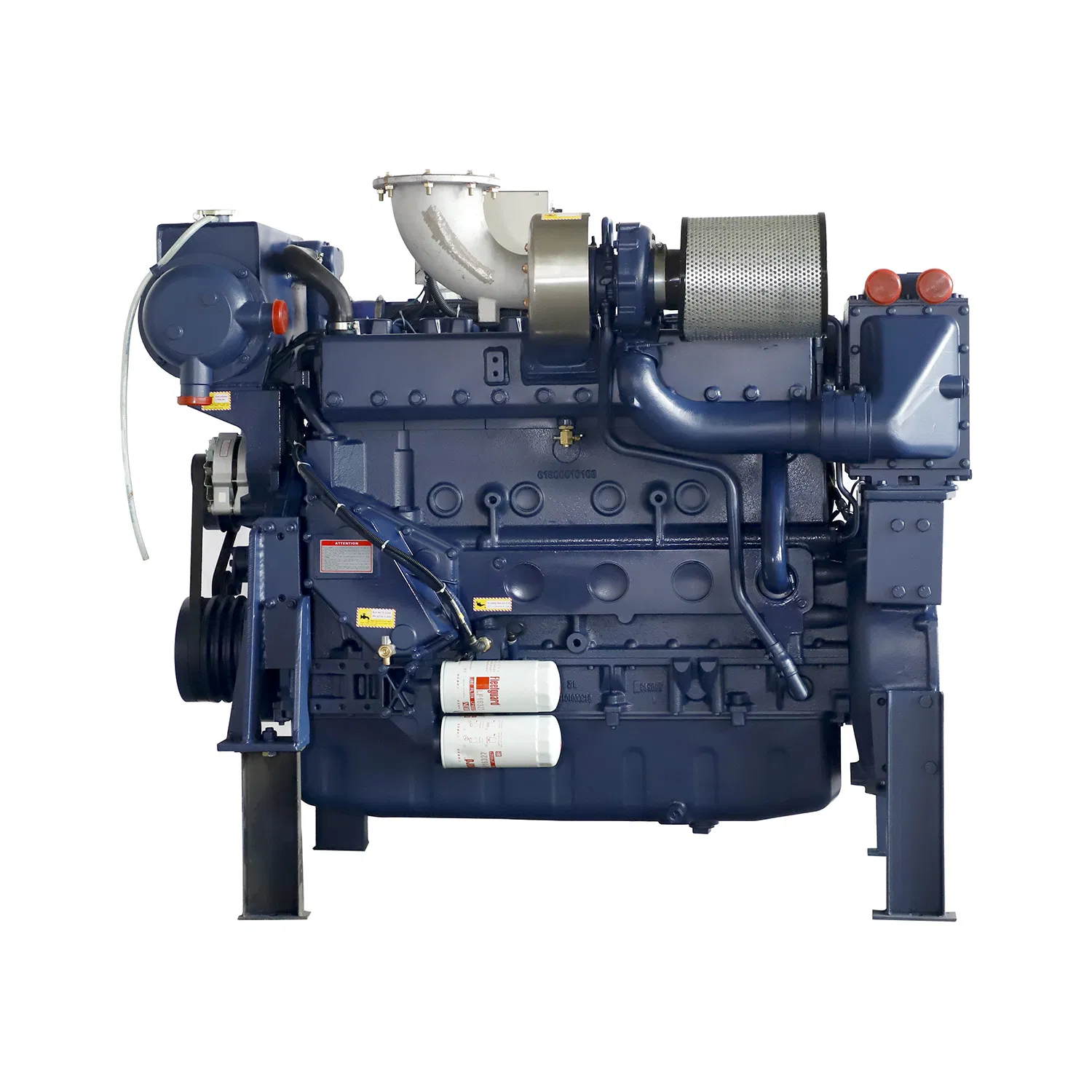 محرك ديزل بحري مزود بشاحن توربيني وبدء كهربائي وتبريد مائي من علامة تجارية مميزة 240HP