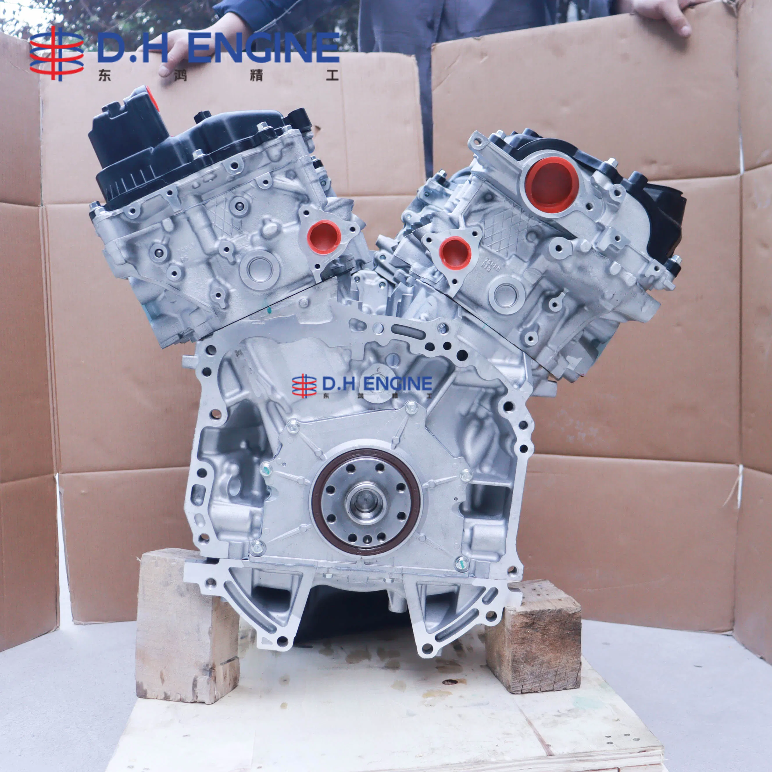 100% تم اختبار 2gr-Fe 3.5L V6 كتلة المحرك الطويلة لسيارة تويوتا سيينا وهايلاندر وكامري لقطع غيار إصلاح واستبدال المحرك