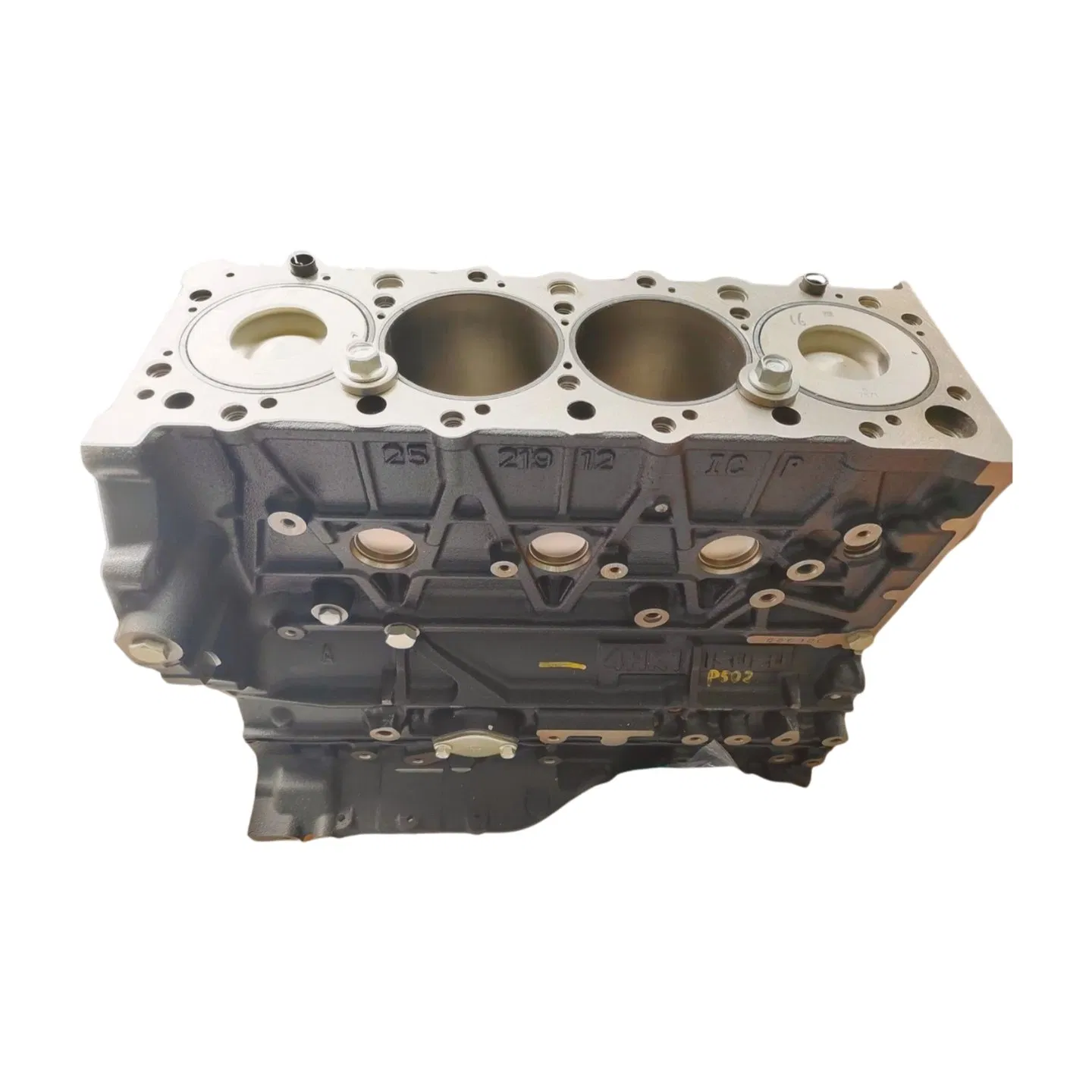 قطع غيار السيارات 4HK1 V4 5.2L مجموعة كتلة المحرك القصيرة الفارغة لمحرك الديزل إيزوزو قطع غيار أصلية جديدة لشاحنة خفيفة