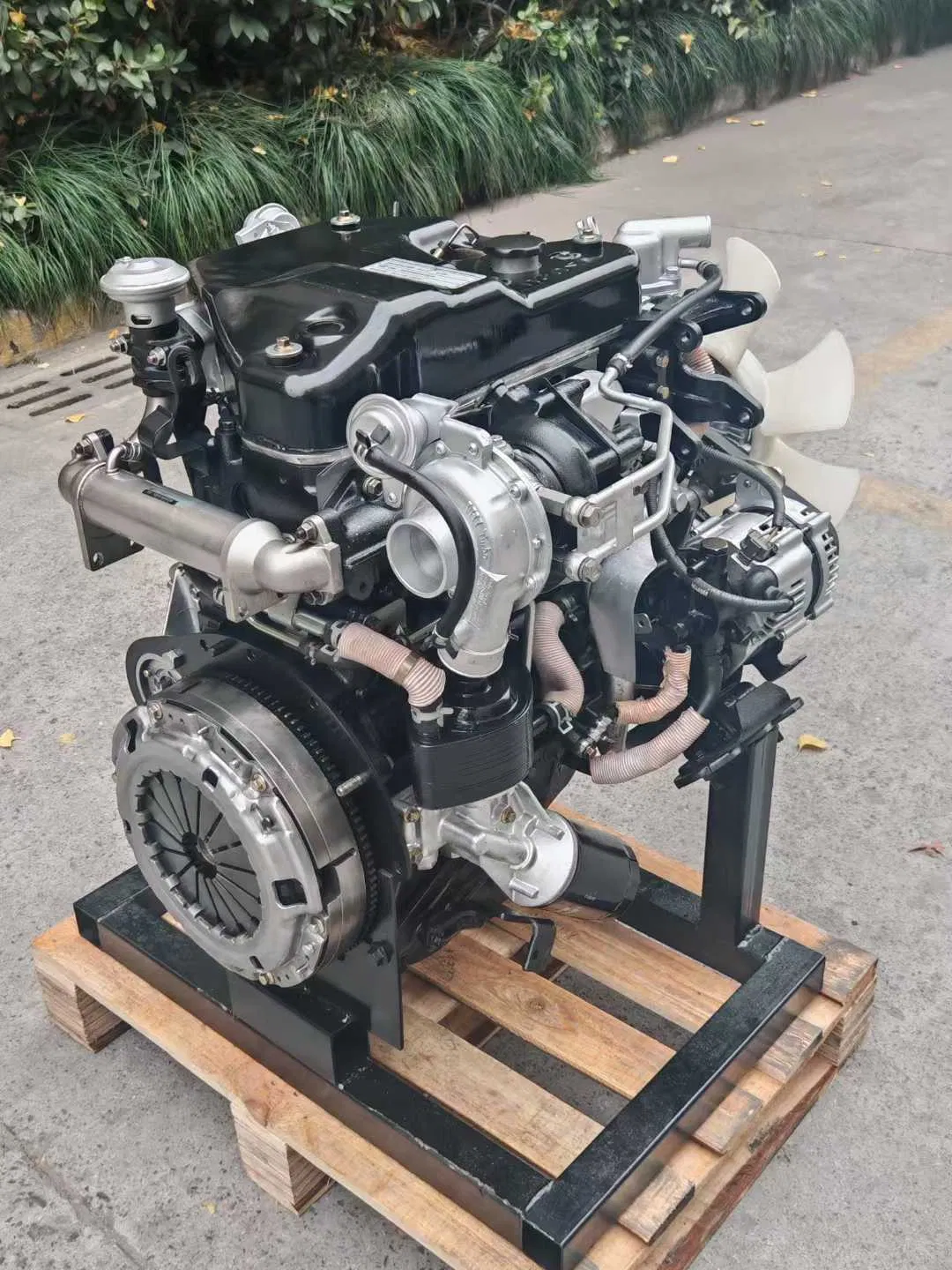 3L 4-Cylinder إيسوزو 4jh1 محرك ديزل مع توربو للمركبات التجارية