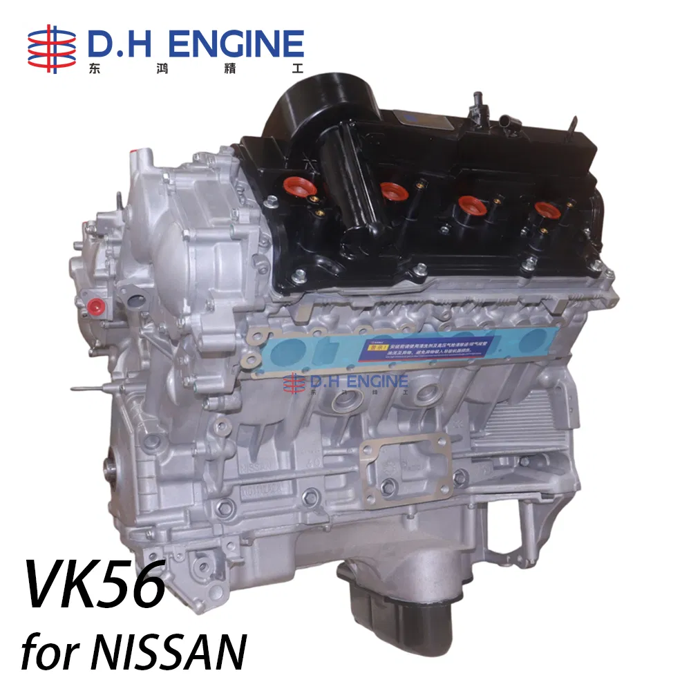 محرك طويل كتلة Vk56 معاد تصنيعه 5.6L V8 لعدة طرازات سيارات لنيسان تيتان Nv2500 Nv3500 إنفينيتي M56 Q70 قطع غيار السيارات