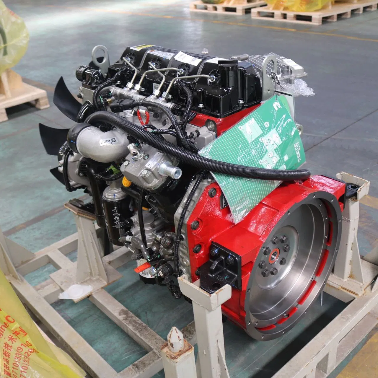 فوتون Isf3.8 محرك ديزل كامل 3.8L محرك ديزل 154HP تجميع المحرك لسيارة صغيرة مستعملة