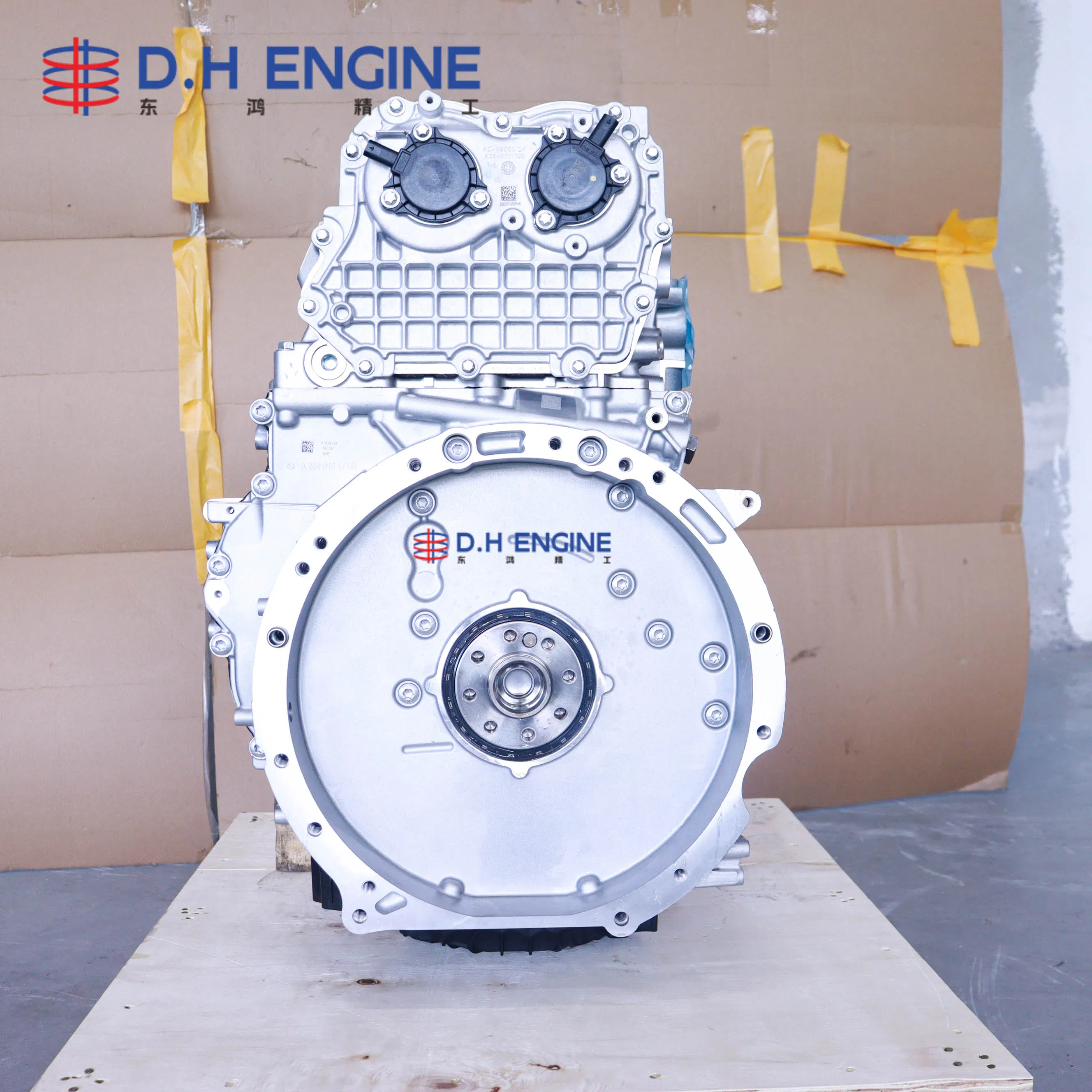 محرك مرسيدس المصنف الأعلى 254915 كتلة المحرك الطويلة 1.5L 48V محرك هجين خفيف مع كامترونيك Gdi لمرسيدس C260 E260 Glc260 W206 V214 X254 قطع غيار السيارات