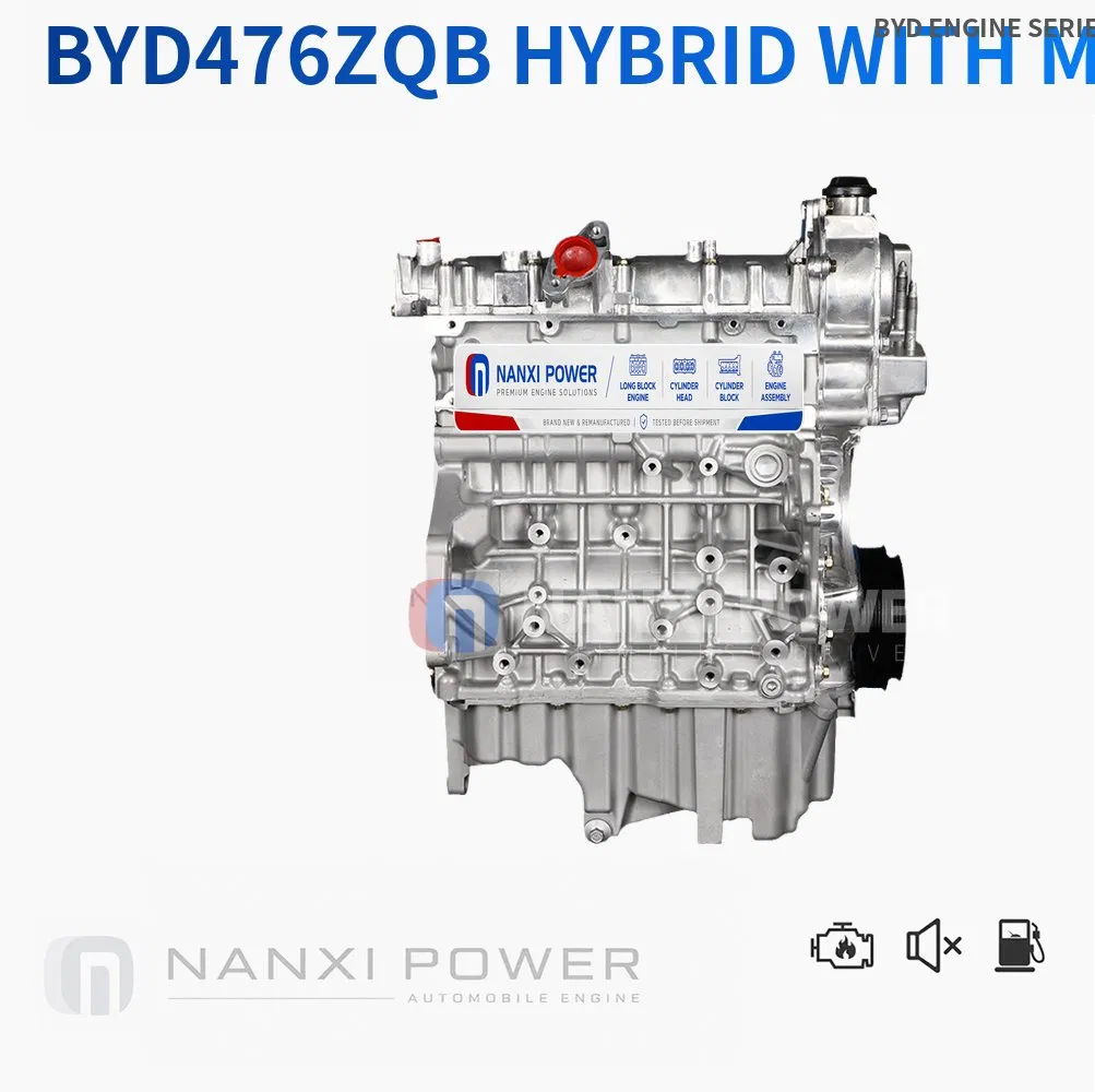 Byd476zqb هجين مع مغنتي ماريلي بنزين 1.5t كتلة طويلة بديلة لمحرك سيارة بيد سونغ
