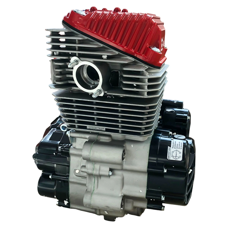 Zs172fmm-6 زونغشن CB250r 4-Valves مجموعة محرك عالي الأداء سوهوك دراجة نارية 250cc محرك دراجة نارية خارج الطريق بتبريد هوائي