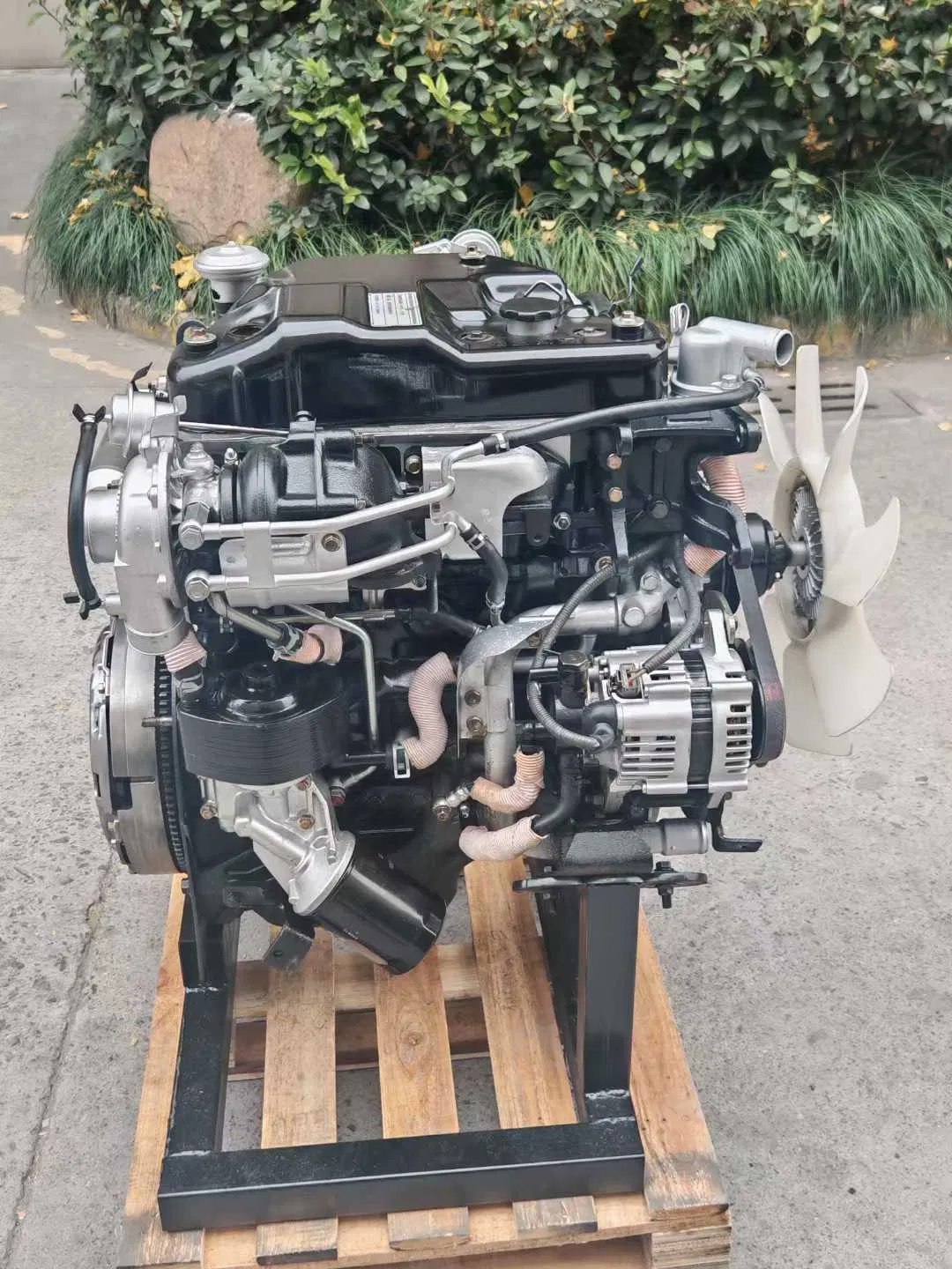 3L 4-Cylinder إيسوزو 4jh1 محرك ديزل مع توربو للمركبات التجارية