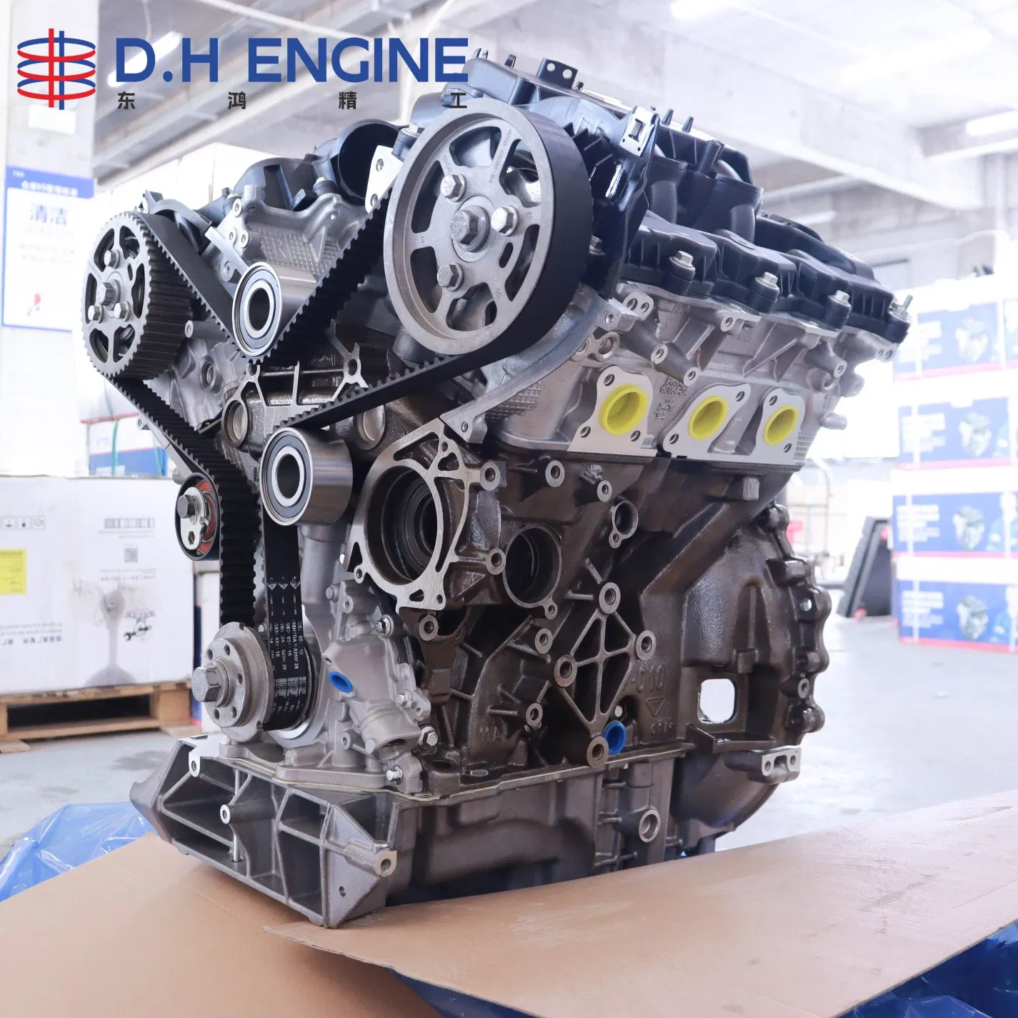 محرك ديزل عالي الأداء 306dt 3.0L V6 تجميع كتلة طويلة للسيارات لمحرك أوتو باور لسيارات لاند روفر ديسكفري رينج وجاغوار أجزاء محرك السيارة