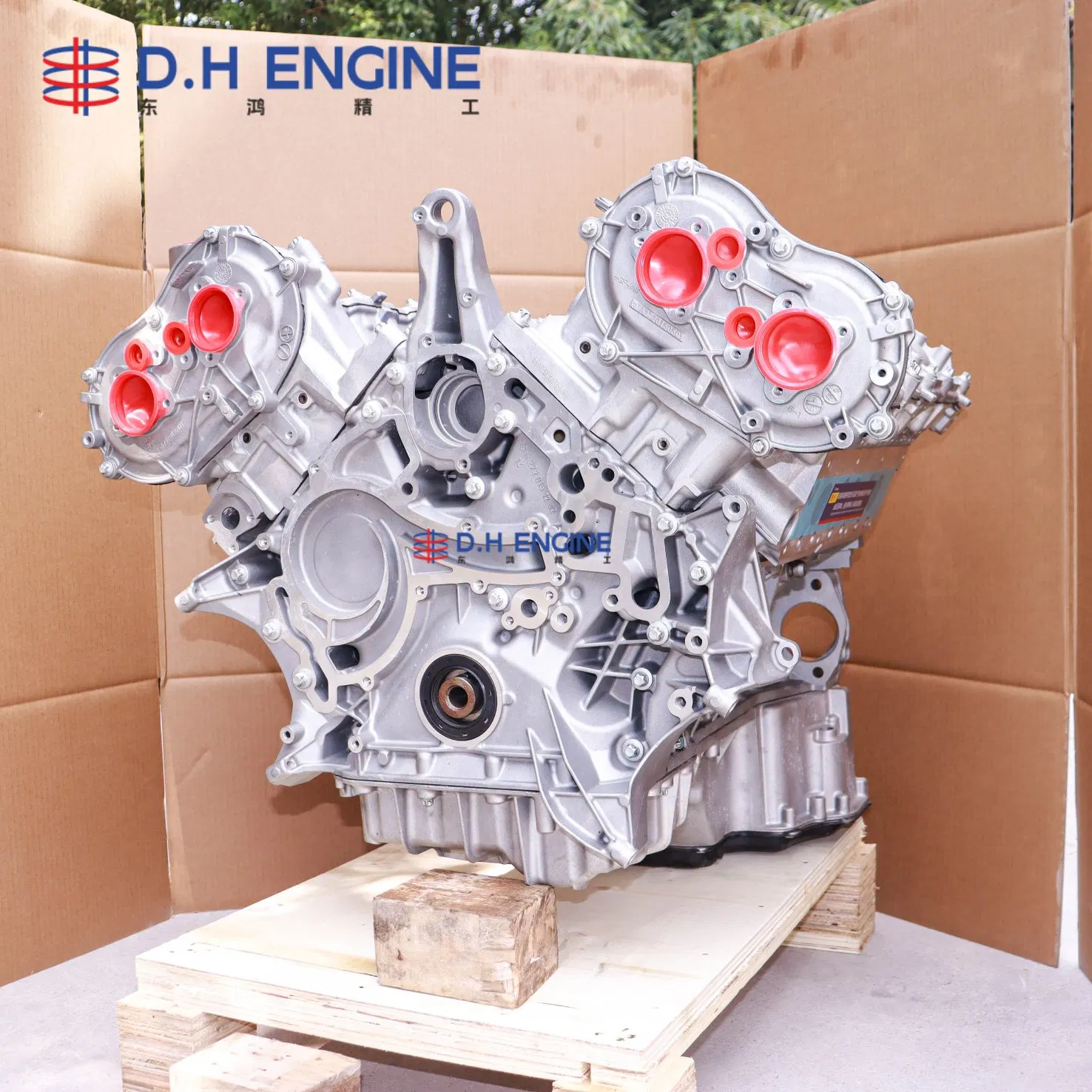 مرسيدس بنز M272 محرك 3.0L V6 كتلة المحرك الطويلة لمحرك السيارة 2996cc البنزين لـ E300 C300 Glk300