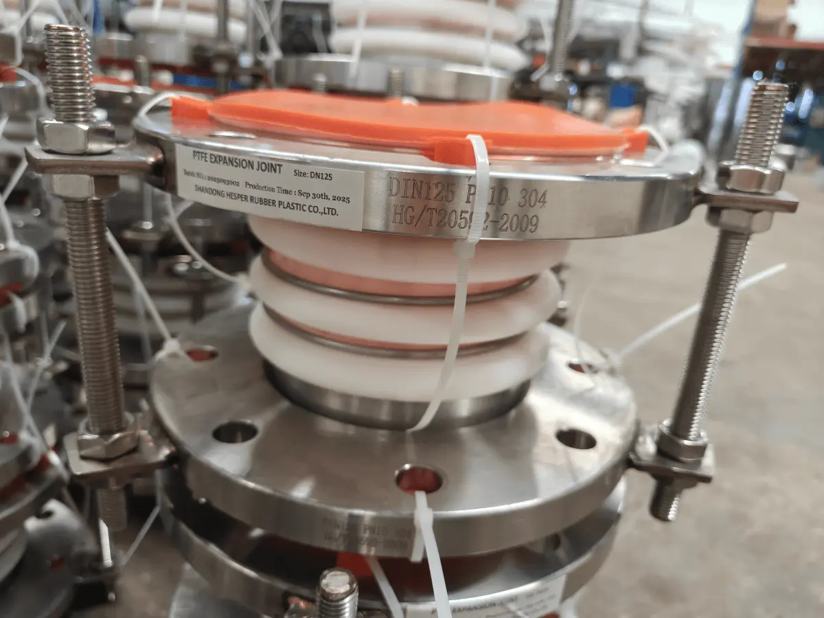 PTFE Expansion Joint Characteristics