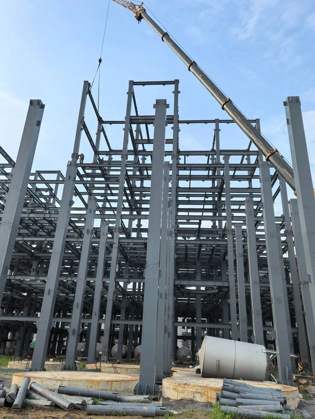 Construção de Aço Flexível e Resistente