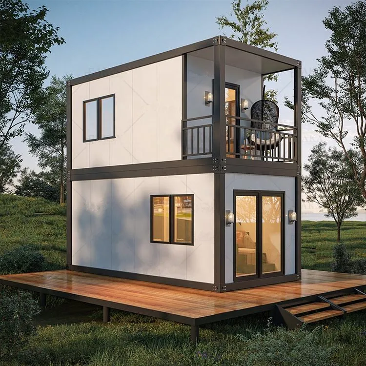 Casa Modular Moderna Feita na China Edifícios de Contêiner Estrutura de Aço