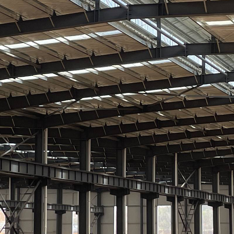 Estrutura de Oficina Prefabricada de Aço de Alta Resistência - Estrutura Modular Durável com Alta Capacidade de Carga para Produção e Montagem
