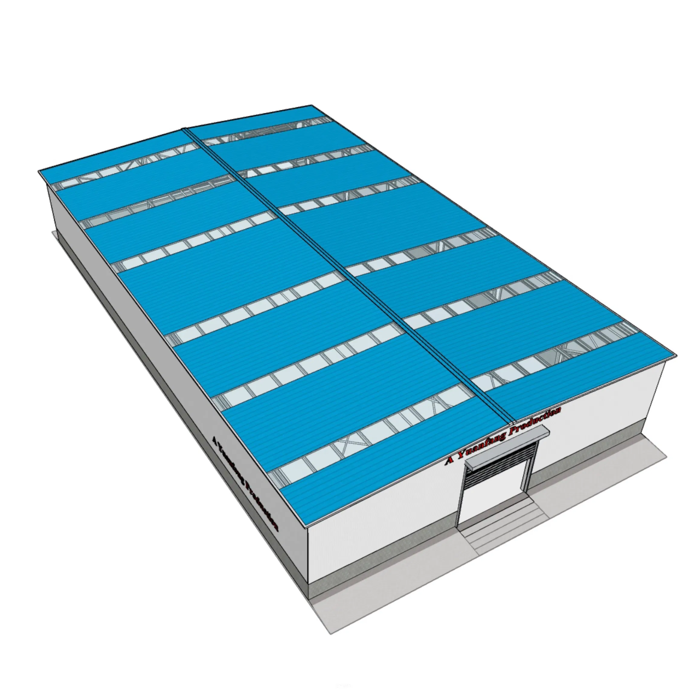 Estrutura Modular e Prefabricada de Aço para Armazém de Estrutura de Aço Prática para o Público