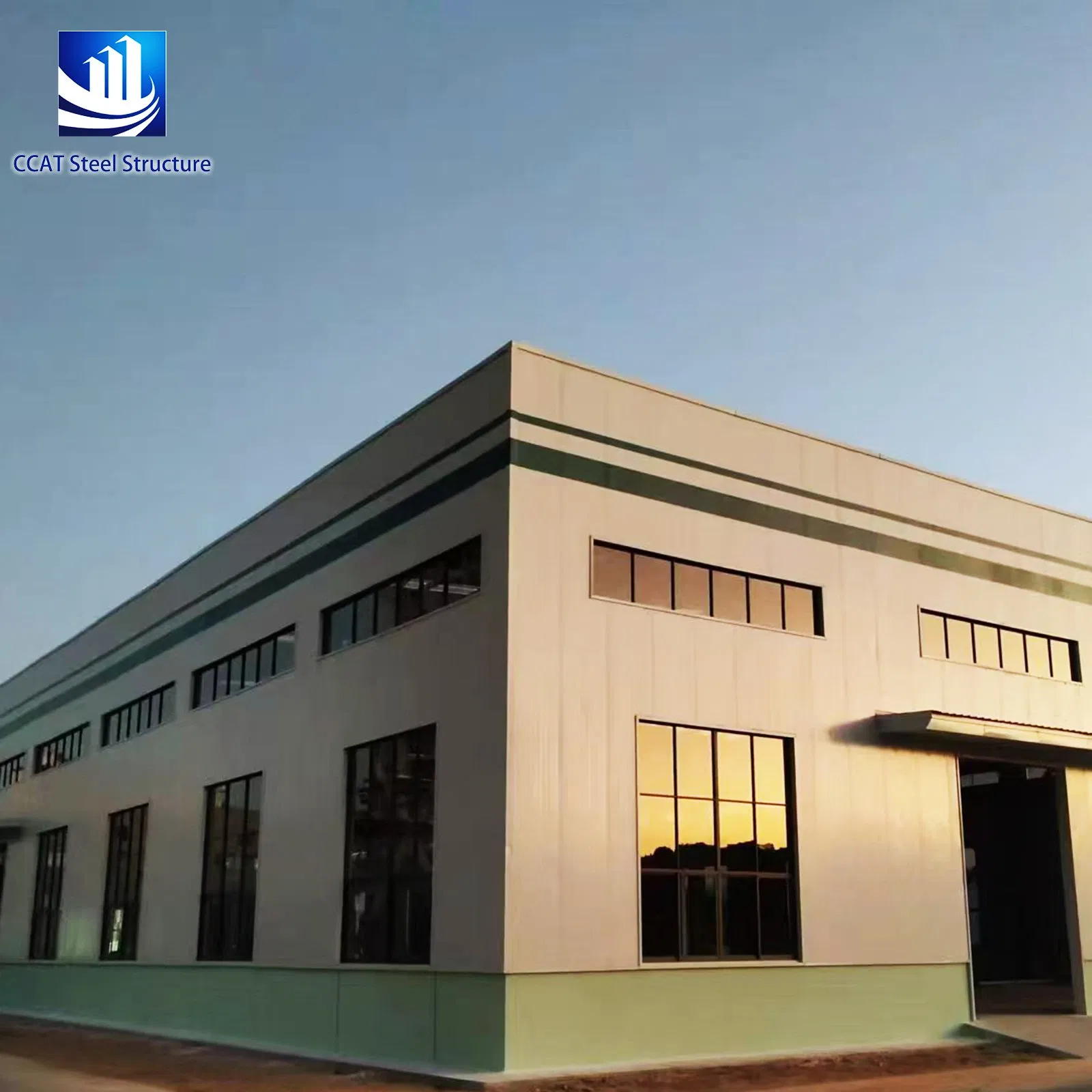 Armazém de Estrutura de Aço Prefabricada e Edifícios de Escritórios Modulares de Múltiplos Andares, Edifícios de Hotel, Showroom de Carros