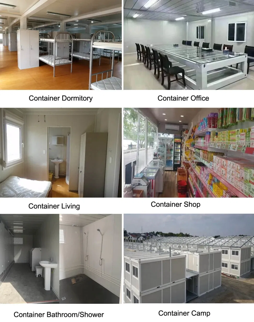 Aplicação da Casa de Contêiner