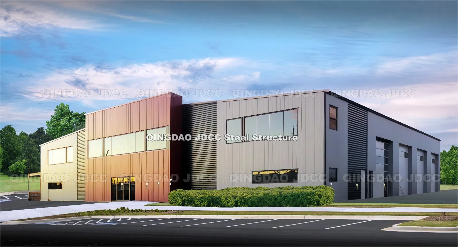Construção Modular Prefabricada de Alta Qualidade com Estrutura de Aço Peb para Oficinas e Armazéns Industriais, Contratante Geral de Construção Turnkey no Local