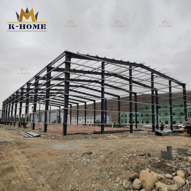 Edifício Modular de Aço Prefabricado para Armazém Industrial e Oficina de Metal