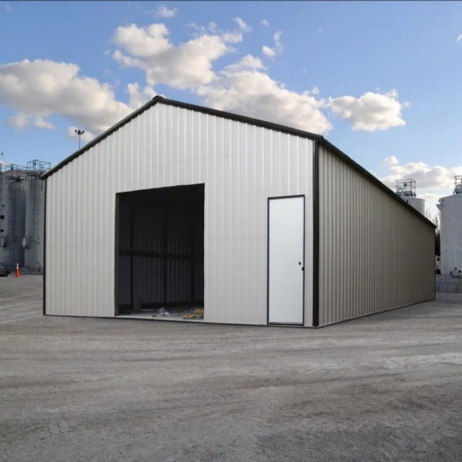 Estrutura de Aço Galvanizado Antirrust para Armazém Oficina Galpão Estrutura Modular de Metal
