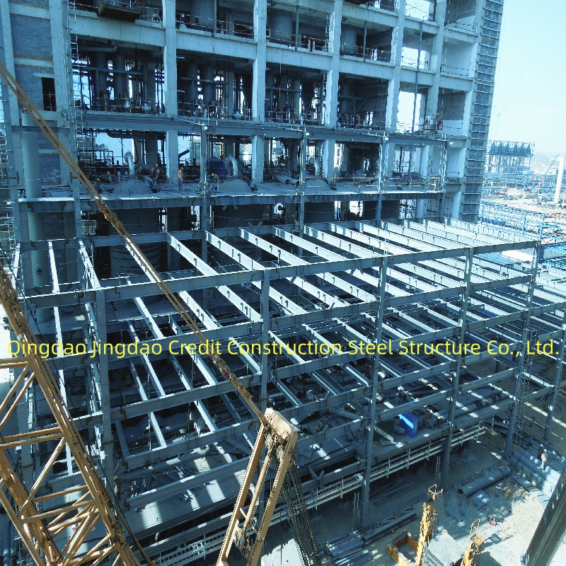 Estrutura de Edifício Modular de Aço Galvanizado Prefabricado para Indústria Leve Comercial, Hospital, Hotel, Apartamento, Oficina