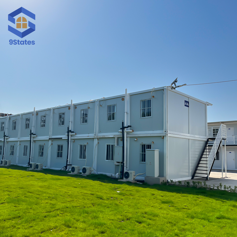 Container Prefabricado Completo para Alojamento de Trabalhadores no Exterior