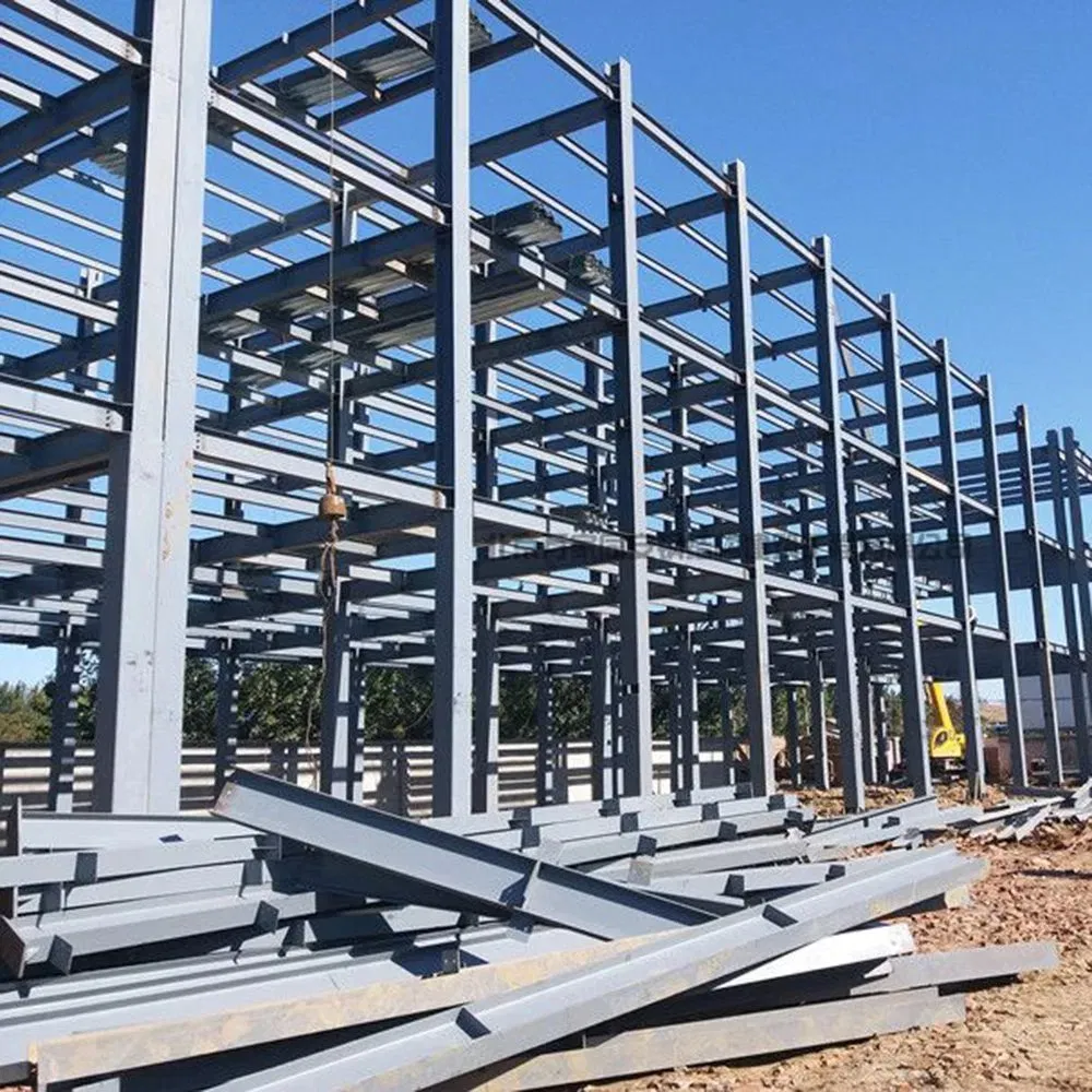 Casa Modular Prefabricada de Vários Andares Estrutura Metálica de Aço Edifício de Escritórios