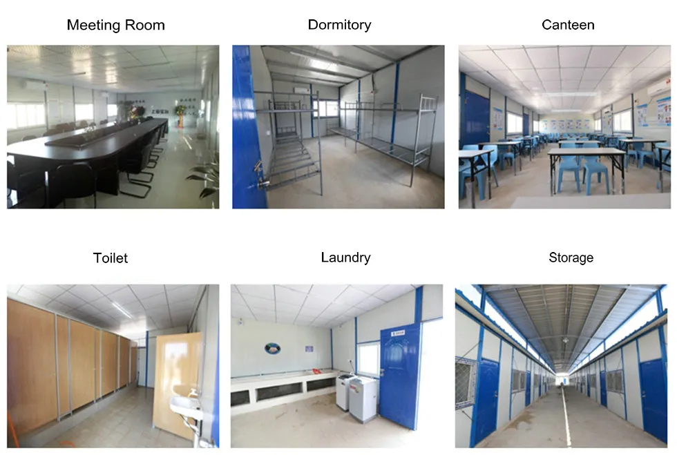 Interior dos Edifícios Modulares