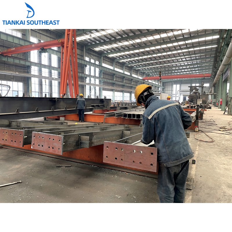 Construção Modular de Aço para Fabricação Inteligente para Distribuição Global Edifício Prefabricado