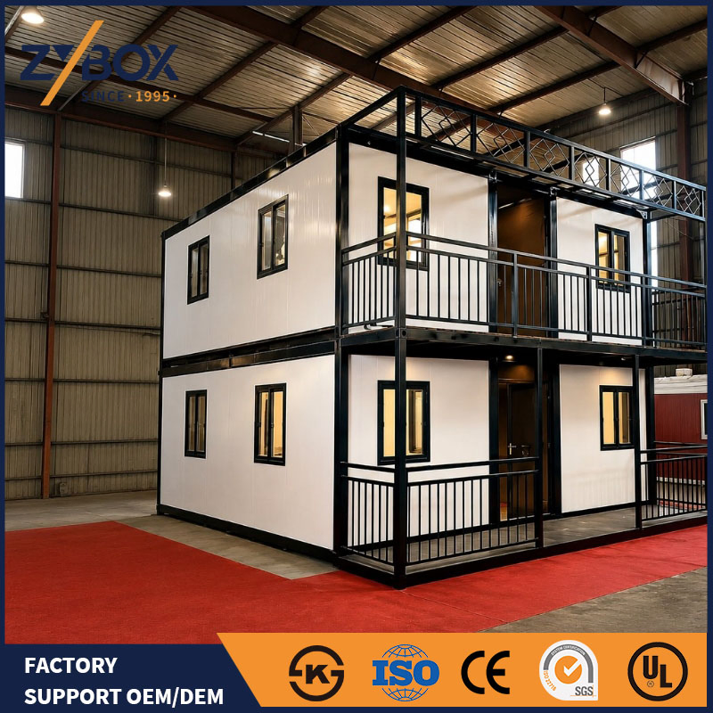 Casa Contêiner Dobrável Casa Contêiner Expandível Casa Modular Pré-fabricada para Apartamento Residencial e Habitação Comunitária