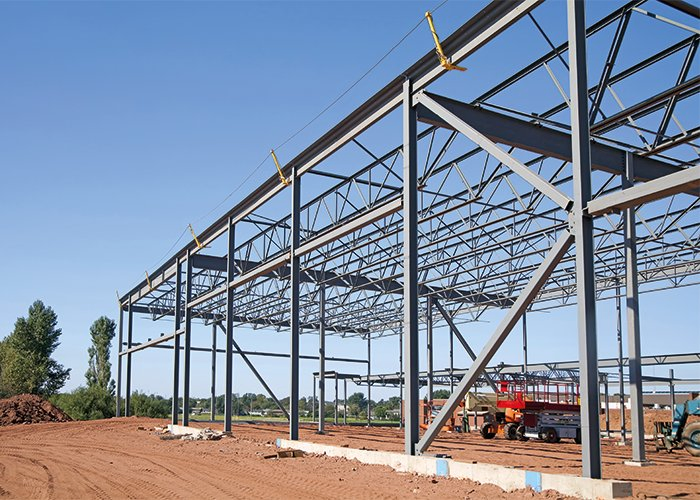 Casa Prefabricada Industrial Barata Estrutura Modular Metal Prefab Fábrica Armazém Edifício de Aço