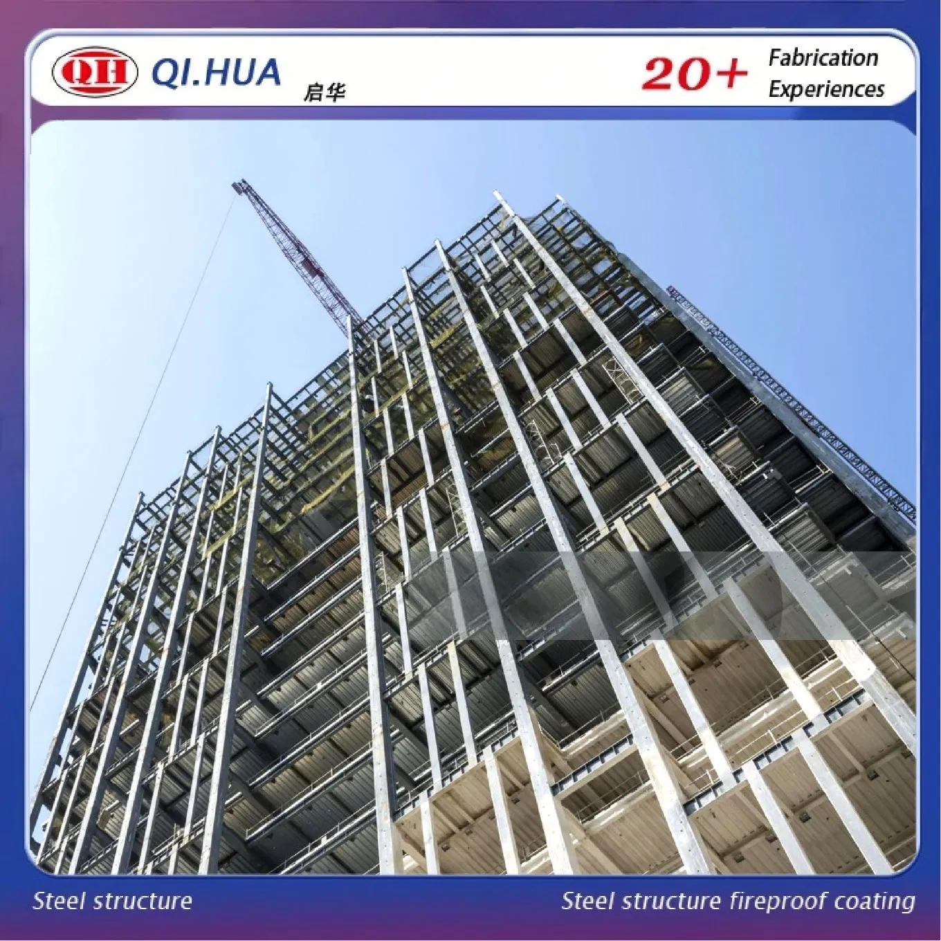 Edifício Residencial Modular de Estrutura de Aço Prefabricada de Múltiplos Andares
