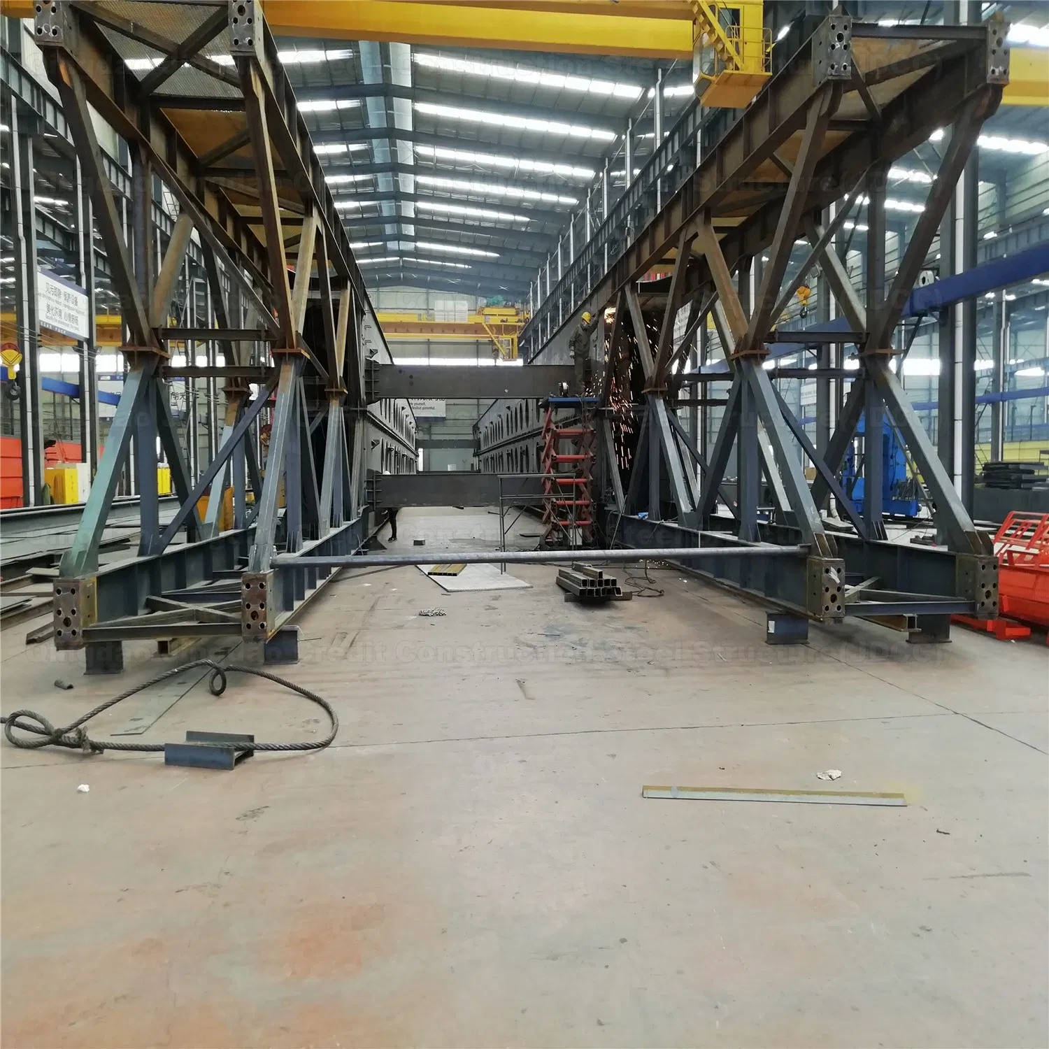 Novo Design Fabricado Modular Industrial Moderno Móvel Prefabricado Qingdao (JDCC) Jingdao Crédito Construção Estrutura de Aço Ltda