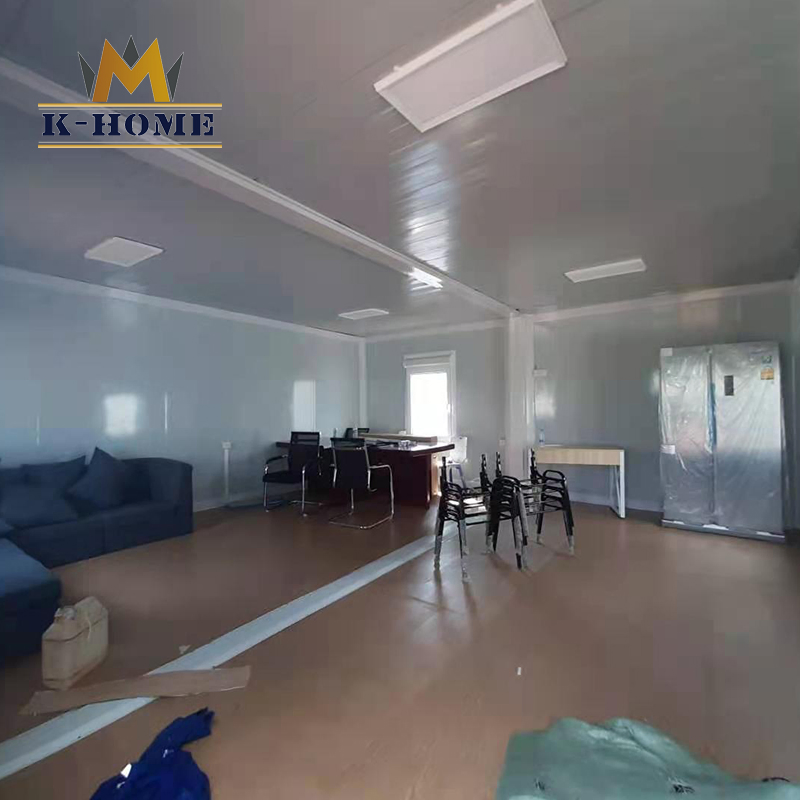 Alojamento Portátil de Design Modular para Trabalhadores da Construção